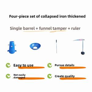 Ruichuang IP55 korumalı tel test cihazı beton çökme dört parçalı Set huni kalınlaşmış silindir 1 yıl garanti ölçme - Product Image 2