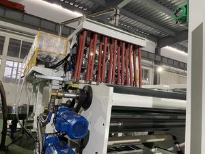 Newest 1500mm Triple Screw Stretch Film <strong>Machine</strong> 100% PE Easy PLC Control LDPE LLDPE <strong>Plastic</strong> <strong>Extruders</strong> with Gear Core Components - Product Image 3