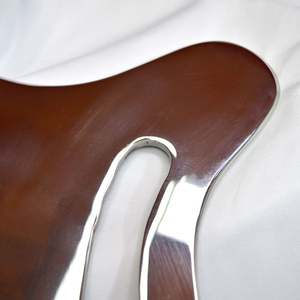 แผ่นกัวซาสแตนเลสขนาดใหญ่สำหรับนวดขูดผิวกาย นวดกล้ามเนื้อลึก บริเวณ<span class=keywords><strong>ขา</strong></span>และหลัง เครื่องมือช่วยระบายน้ำเหลือง - Product Image 5