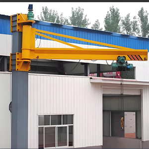 באיכות גבוהה 1ton 2ton 3ton 5ton 3ton 5 טון קיר-ג 'יב מנוף סוגר ידני או חשמלי - Product Image 3