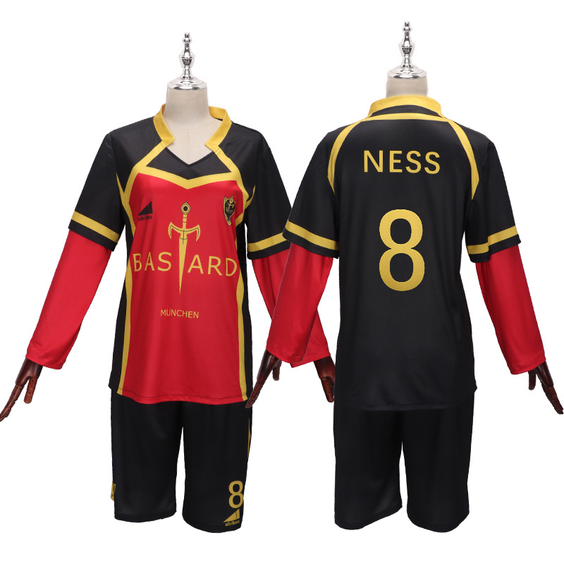 [no. 8 black and red style] comes with gloves