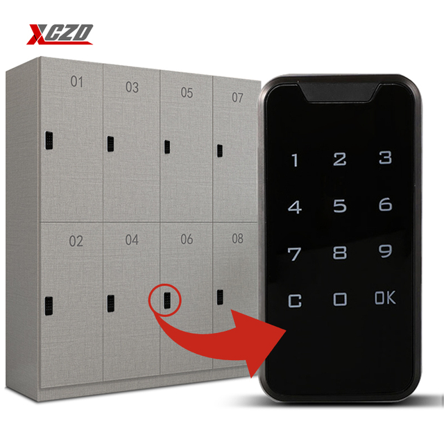 Digital Cabinet Smart Locker Lock Keyless Digital Number Lock Electronic Password Lock