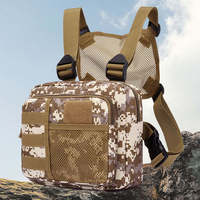 Vente en gros gilet tactique camouflage extérieur pour hommes sacs de poitrine légers pour sac de sport fonctionnel