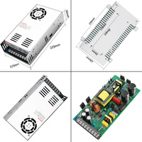 MZMW 800W 220V 3.63A 380V Entrée CCTV LED Industriel Réglable SMPS LED Transformateur Pilote AC à DC Alimentation à découpage