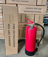 Extincteur à poudre sèche ABC de 1 kg, 4 kg, 6 kg, 9 kg avec homologation CE BSI Kitemark EN3