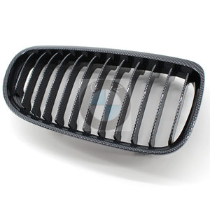 กระจังหน้า BMW E90 แบบคาร์บอนไฟเบอร์ วัสดุ ABS พลาสติก อะไหล่ทดแทน สำหรับซีรีย์ 3 ปี 09-11 - Product Image 2