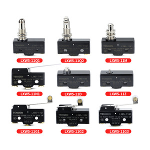 Interrupteur de fin de course Tengen LXW5 Micro-interrupteur 11D G1 G2 M N1 Q1 Q2 Z IP40 à réinitialisation automatique - Product Image 1