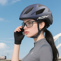 Casco de Ciclismo Deportivo Urbano para Hombre y Mujer con Luz Trasera LED, Casco para Bicicleta Eléctrica, MTB, Carretera, Scooter, con Luz Posterior