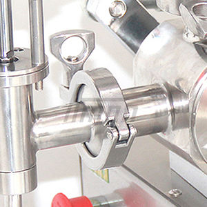 Machine de remplissage semi-automatique pneumatique personnalisée pour liquides et pâtes avec trémie pour aliments et boissons, garantie 1 an, facile à utiliser - Product Image 2