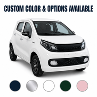 Micro-voiture électrique 3450 mm, petite, 4 portes, avec éclairage LED complet et freins à disque sur les 4 roues, pour le transport des clients d'hôtel, vente en gros
