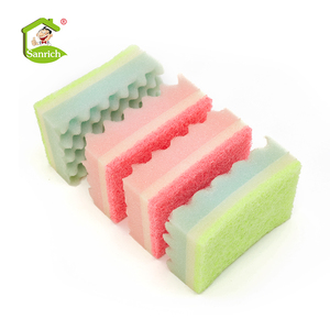 Đánh bại Nylon Sponge scouers cho rửa sản phẩm bọt biển để rửa món ăn - Product Image 2