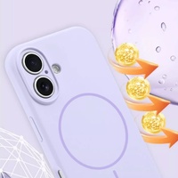 Silikon TPU manyetik telefon kapak iPhone 16promax 15Pro 14 kablosuz şarj Apple 13Promax 12 11pro için mobil durumlarda