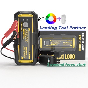 Bộ khởi động bình ắc quy ô tô công suất cao 10000mAh đa chức năng, di động, pin Lithium 12V, tương thích với xe tải, dòng điện đỉnh 1000A - 3000A - Product Image 1