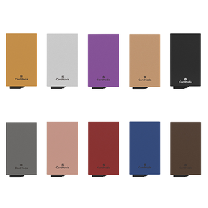 Tarjetero Delgado de Aluminio con Bloqueo RFID CardHoda, Protección para Tarjetas de Crédito, 6 Pulgadas, Sin Cierre, Elegante para Cartera - Product Image 5