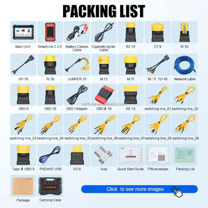 Alat pemindai diagnostik mobil bi-directional, untuk <span class=keywords><strong>Launch</strong></span> X431 <span class=keywords><strong>V</strong></span> + HD Smartlink C 2.0 SET lengkap untuk mobil & truk PRO3S + Elite - Product Image 6