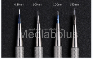 Reutilizável Aço Inoxidável Oftálmica Safira Faca Ferramentas Manual Single Edge Lâmina Olho Instrumentos Cirúrgicos Base - Product Image 5