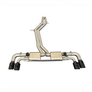 Заводской гоночный спортивный глушитель для Porsche Cayenne E3 9YA 9Y0 <span class=keywords><strong>3</strong></span>,0 T с дистанционным управлением из нержавеющей стали Catback системы - Product Image 1