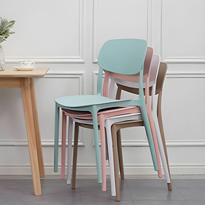 Sedia da Pranzo in Plastica PP Impermeabile dal Design Moderno e Contemporaneo, Prezzo di Fabbrica, per Arredamento Casa, Ristorante, Caffè - Product Image 6