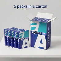 Papier copie A4 blanc 80/75/70 g/m² 500 feuilles 100% pâte de bois vierge pour usage bureautique