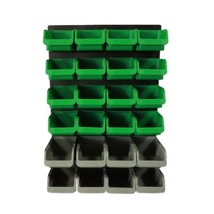 กล่องเก็บอุปกรณ์ติดผนังแบบถอดได้ GD Brand PP Plastic สำหรับชิ้นส่วนขนาดเล็กและฮาร์ดแวร์ - Product Image 1