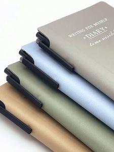 A6 Student's Small Fresh Notepad Convenient Simple Pocket Book <b>Journal</b> Pen Leather Hand Account Book Handmade <b>Journal</b> - Product Image 3