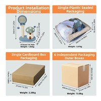 Griffoir pour chat en sisal écologique de qualité supérieure, moderne, 54 cm, structure d'escalade pour chat, protection anti-griffures pour canapé, pour chats de petite à grande taille