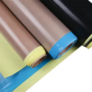 Hot Sale High Temperature Resistant Insulation Ptfe Coating With Silicone Fiberglass Adhesive Ptfe Tape