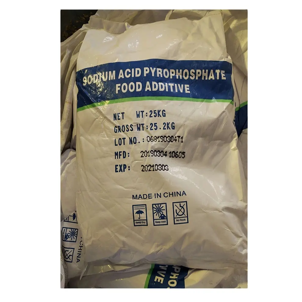 Gıda sınıfı SAPP/disodyum dihidrojen pirofosfat/sodyum asit pirofosfat