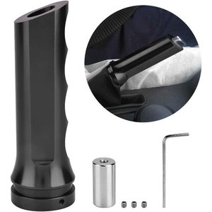 Cubierta de Freno de Mano para Auto, de Aleación de Aluminio, Universal, Negra, Barra Protectora Metálica para Mejora y Reequipamiento - Product Image 1