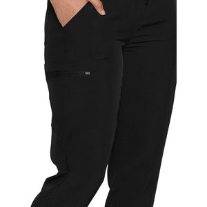 FOXA Women's Scrub Set V-Neck <b>Top</b> Cargo Pants 12 Pockets Hospital Uniforms - Product Image 5