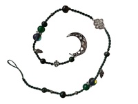 Fascette per Capelli in Canapa Personalizzate con Perline, Accessori per Capelli Boho Macramè per Festival, Extension Fatte a Mano per Dreadlock
