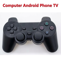 Manette de jeu sans fil 2,4 GHz avec récepteur USB, joystick modèle M8 pour PC Gaming, noir, double stick analogique