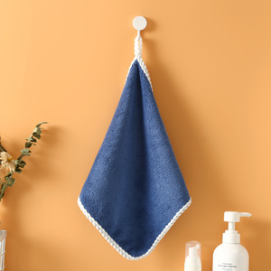 Serviette de cuisine Jianmu en microfibre corail 150D avec bordure renforcée - Product Image 1