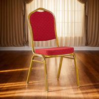 Chaises de Repas en Métal pour Hôtels, Mariages, Banquets, Réunions VIP, Restaurants, Événements, Fêtes et Églises