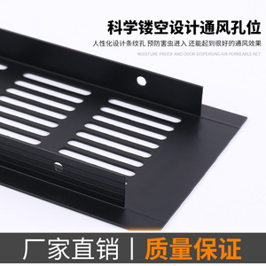 Resonance Aluminum Alloy Breathable Mesh Rectangular Cabinet Ventilation Panel For <b>Wardrobes</b> And <b>Shoe</b> Cabinets - Product Image 4