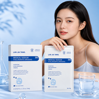 Masque à l'acide hyaluronique hydratant, régulateur de sébum, apaisant, réparateur, hydratation profonde, raffermissant, éclaircissant la peau