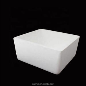 Chịu nhiệt độ cao và chống ăn mòn hợp nhất thạch anh crucible đục thạch anh crucible - Product Image 6