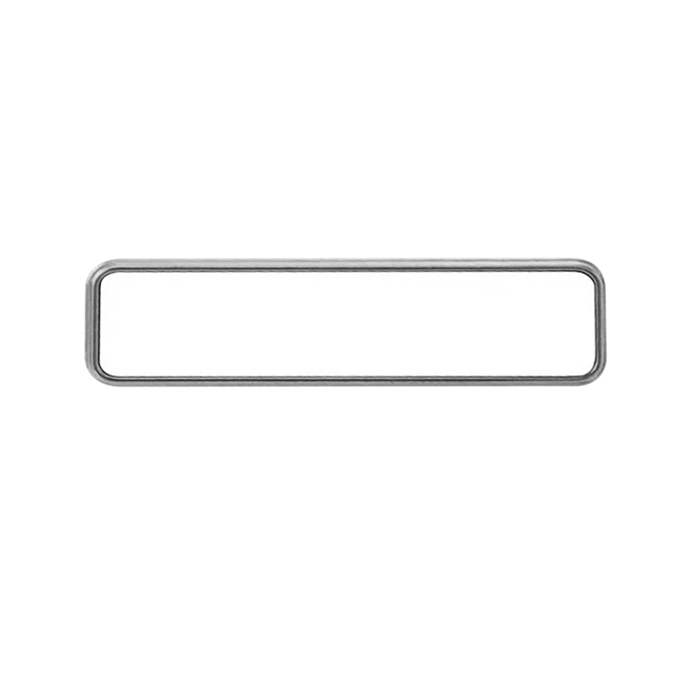 Estilo Pin Back - plateado