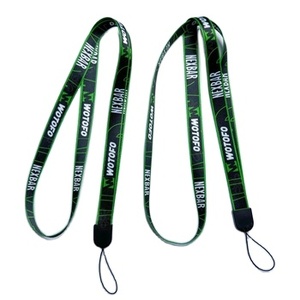 Custom logo Printed Heat Transfer Polyester <b>Key</b> Keychain Neck Sublimation Lanyards Strap Print with logo for Id Badges - Product Image 3