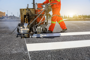 China Manufacturer Thermoplastic Hot Melt Road Marking <b>Paint</b> for Zebra Crossing Highway Road Signs - Product Image 6