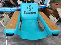 Spatium Pvc Gonflable Point de Goutte d'Eau Flottant Air Dock Plate-Forme Île Flotteurs HANG OUT CHAISE CLASSIQUE