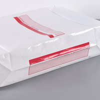 Sac tissé écologique personnalisé avec valve, utilisé pour l'emballage de mortier, de pâte à joint, de ciment et de poudre de dioxyde de titane