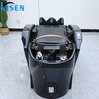 Salon de lavage des cheveux thaïlandais de luxe Tête de spa Shampooing Lit 3d 4d Massage électrique complet du corps Canapé Chaise avec chauffage et vapeur