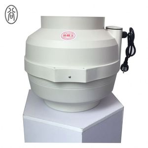 Ventilateur de Ventilation silencieux en <span class=keywords><strong>PVC</strong></span> <span class=keywords><strong>lame</strong></span> en plastique 120v/220v AC ventilateur de Tube de centrifugeuse d'échappement pour conduit de <span class=keywords><strong>plafond</strong></span> de Construction de ferme à domicile - Product Image 3