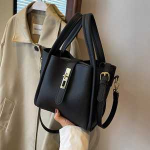 2026 hot selling single shoulder crossbody bag PU leather high-end solid color women's single shoulder bag - Product Image 2