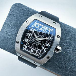 Montre mécanique à mouvement intégré en titane de qualité supérieure, édition limitée, ultra-fine, luxueuse, pour homme - Product Image 2