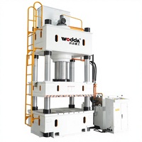 Presse hydraulique de formage à quatre colonnes et trois poutres de 500 tonnes avec pompe à moteur automatique pour le forgeage des métaux