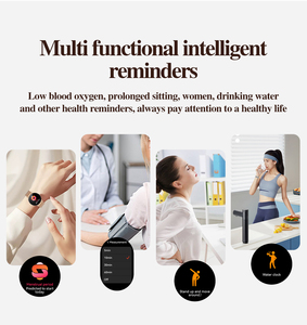 Reloj Inteligente H06 con Monitorización de Frecuencia Cardíaca, Oxígeno en Sangre y Presión Arterial las 24 Horas, Monitor de Sueño, Pantalla AMOLED IP67 y Baterí<span class=keywords><strong>a</strong></span> de 11-30 Días - Product Image 4