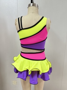 Vestido <span class=keywords><strong>de</strong></span> baile sin mangas colorido para niñas, disfraz <span class=keywords><strong>de</strong></span> Ballet para actuación infantil, Ropa <span class=keywords><strong>de</strong></span> baile - Product Image 2