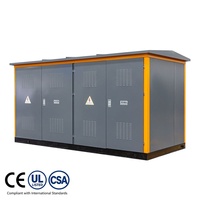 Subestación Transformadora de Distribución de Energía Compacta Prefabricada Combinada Eléctrica de 33KV 2500kVA Personalizada YBG